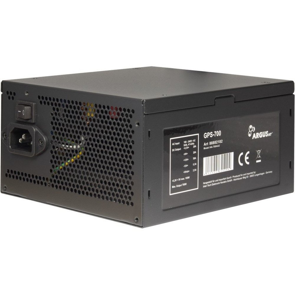 Inter-Tech Argus GPS-700 | 700 Watt Gold ATX PSU | Power Supply | Voeding - Afbeelding 4
