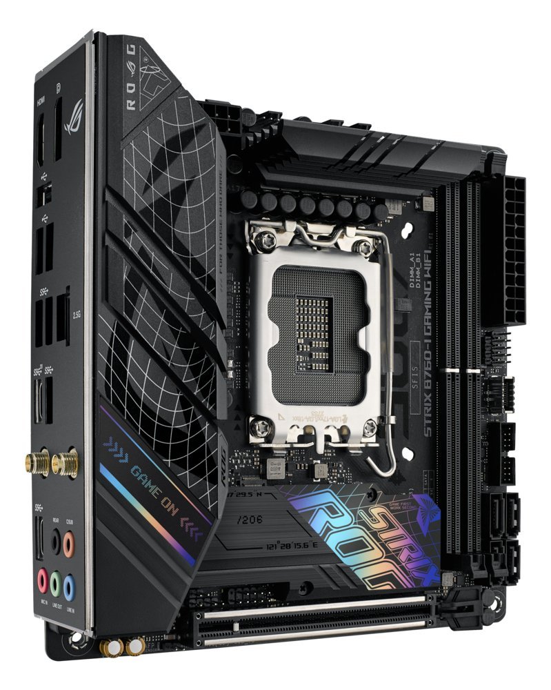 ASUS ROG STRIX B760-I GAMING WIFI | Socket LGA 1700 | Intel B760 | 2xDDR5 | Mini-ITX | Moederbord - Afbeelding 6