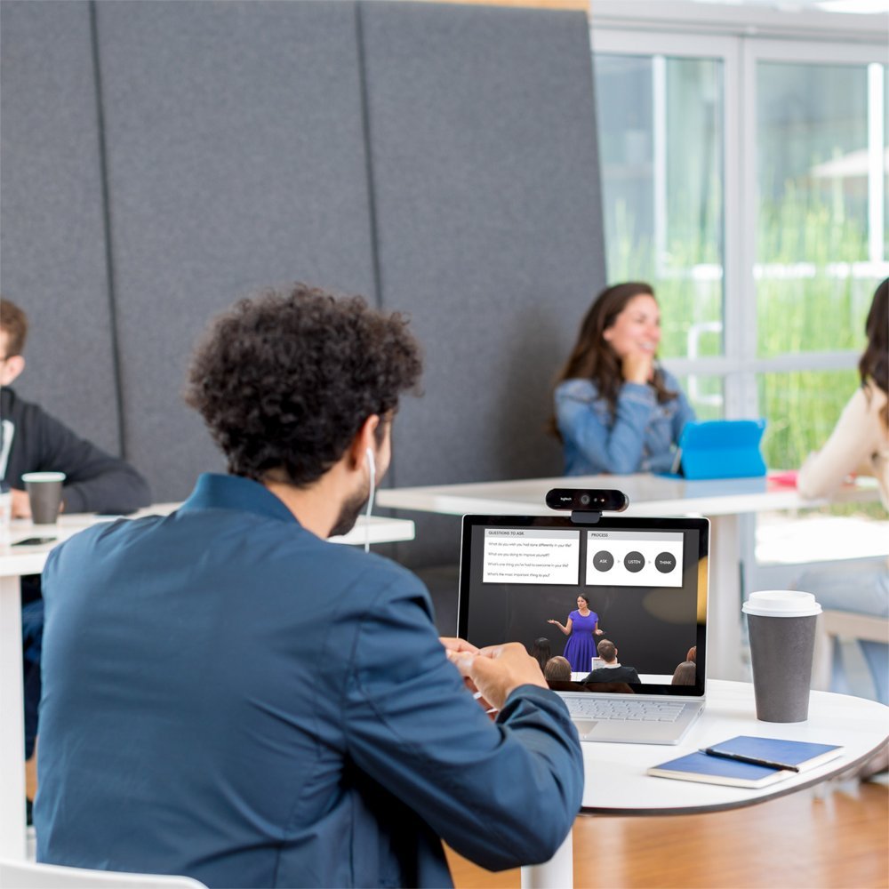 Logitech Brio Ultra HD Pro Zakelijk | 4K 30FPS USB Webcam met Microfoon - Afbeelding 16