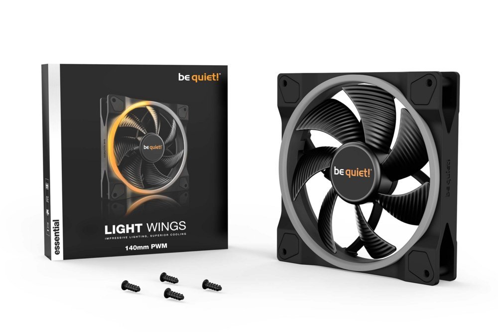 be quiet! Light Wings | 140mm PWM Case Fan | Zwart | 1 stuk - Afbeelding 6