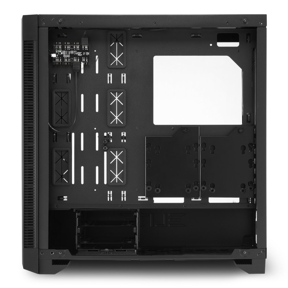 Sharkoon ELITE SHARK CA200G | Midi Tower Behuizing | Zwart - Afbeelding 7