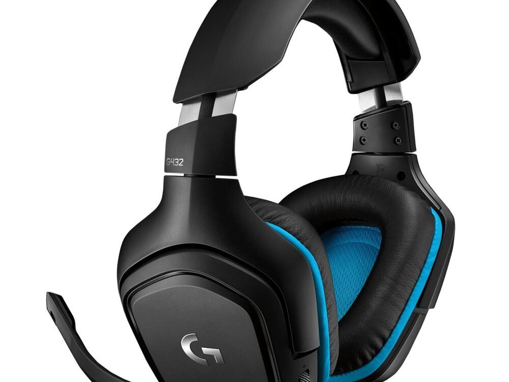Logitech G432 | Bedrade Over-ear Gaming Headset 3.5mm Connector | 7.1 Surround | Zwart/Blauw