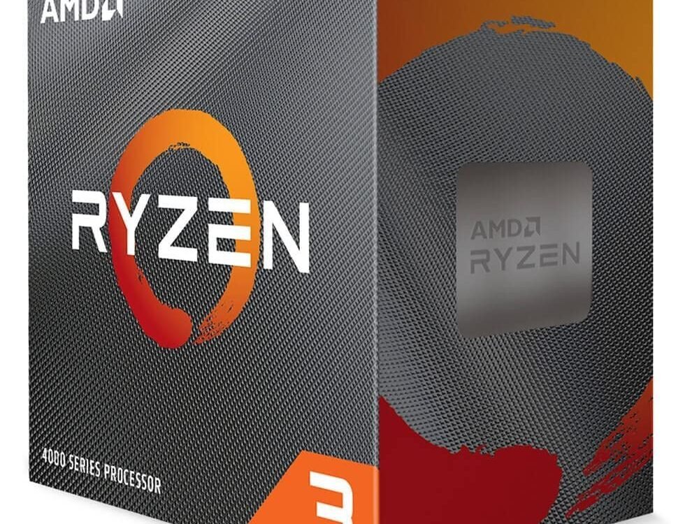 AMD Ryzen 3 4100 | 4 Core | 3,8GHz (4GHz Turbo) | AM4 | Processor | CPU