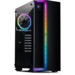 Inter-Tech S-3906 Renegade RGB | Midi Tower Case | Zwart