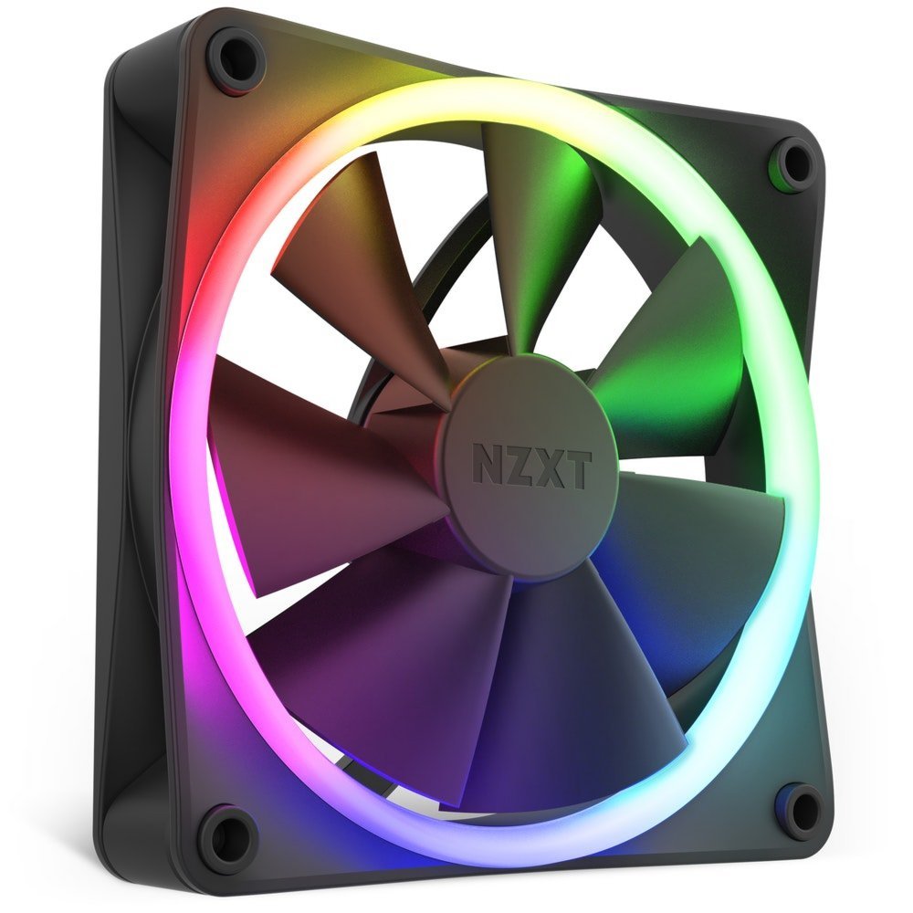 NZXT F120 RGB | 120mm Case Fan | Zwart - Afbeelding 3