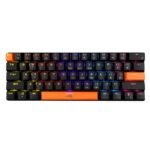 Baracuda DOLPHIN RGB 60% | Bedraad Gaming Toetsenbord | Blue Switches | Anti-Ghosting | QWERTY | Zwart