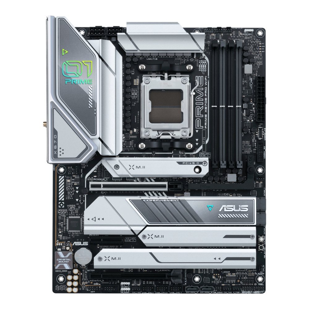 ASUS PRIME X670E-PRO WIFI | Socket AM5 | Intel X670 | 4xDDR5 | ATX | Moederbord - Afbeelding 3