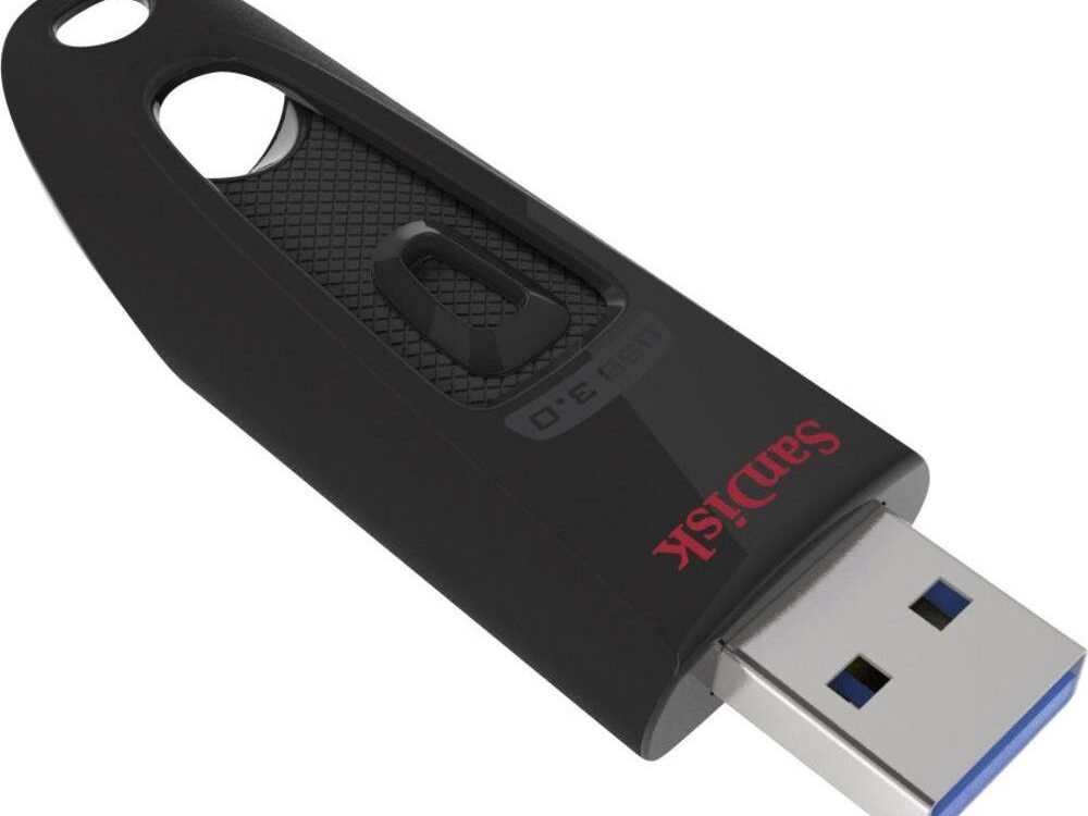 Sandisk Ultra | 32GB USB-A 3.2 Flash Drive | Zwart