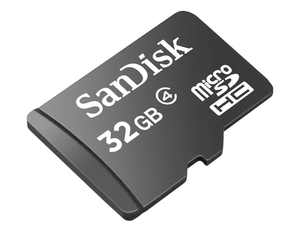 SanDisk | MicroSDHC | 32GB | Class 4