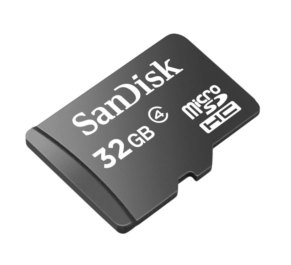 SanDisk | MicroSDHC | 32GB | Class 4