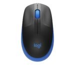 Logitech M190 | Draadloze Muis | Links- en Rechtshandig | RF | 1000 DPI | Zwart/Blauw
