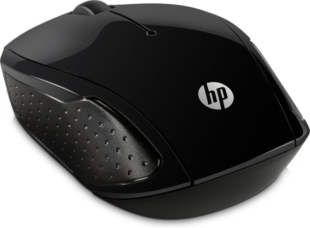 HP 200 | Draadloze Muis | Links- en Rechtshandig | RF | 1000 DPI | Zwart - Afbeelding 4