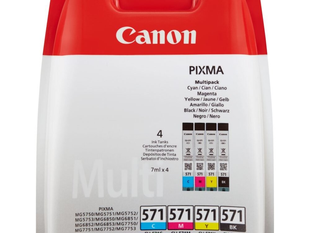 Canon 0386C005 | Originele Zwart/Cyaan/Magenta/Geel Inktcartridges | 4-Pack