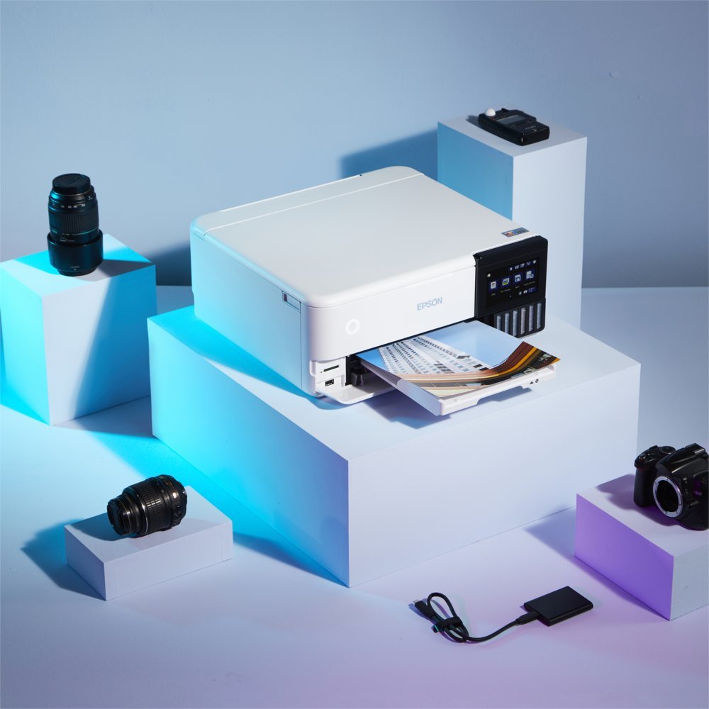 Epson EcoTank ET-8500 | All-in-One Inkjetprinter | 6-Kleuren Inktsysteem | A4 | Wi-Fi | Wit - Afbeelding 15
