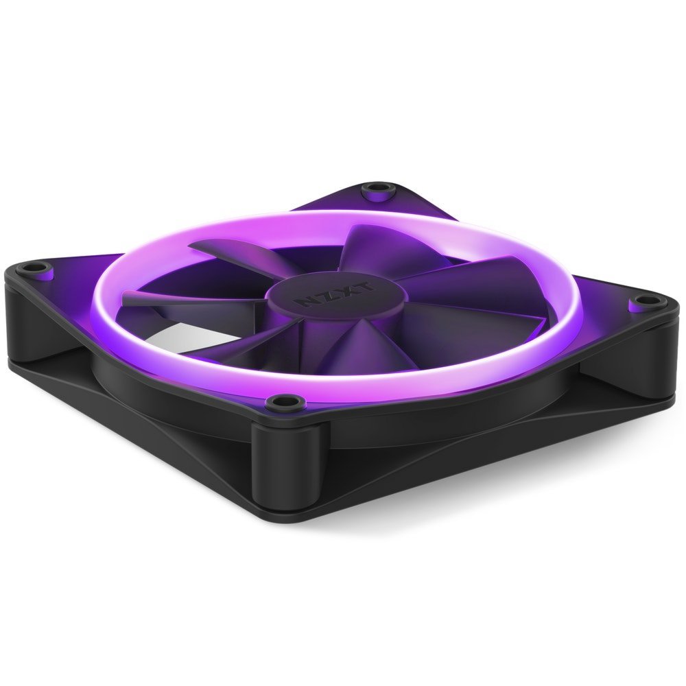 NZXT F120 RGB | 120mm Case Fan | Zwart - Afbeelding 7