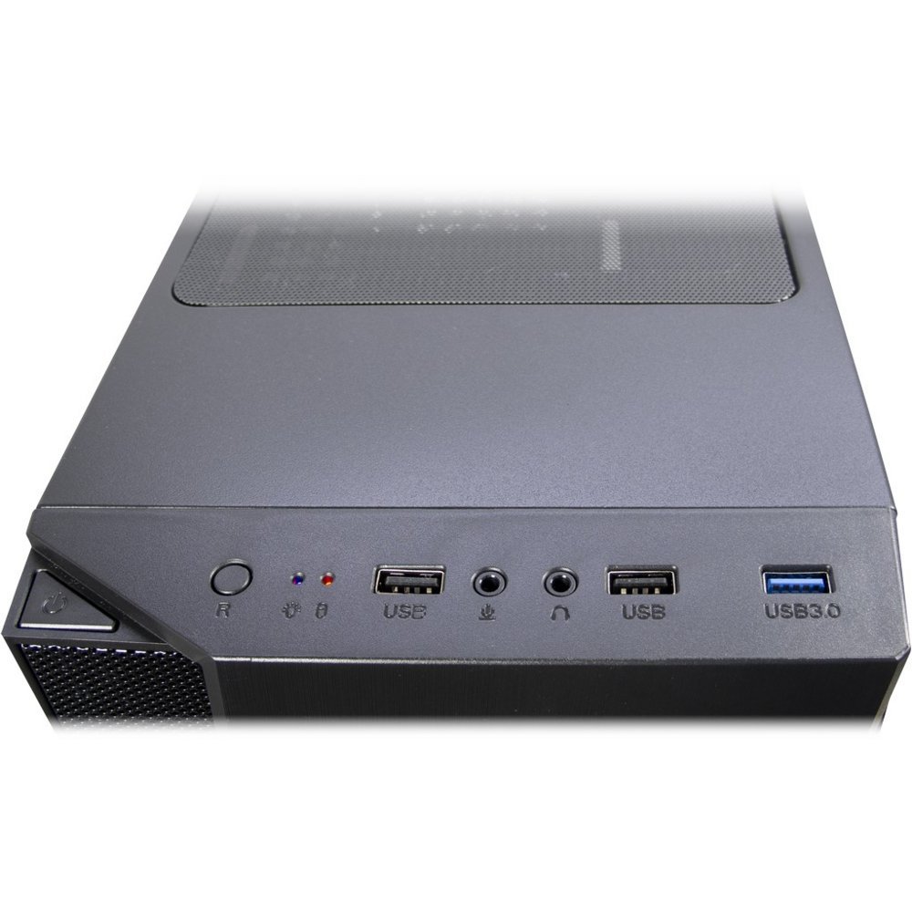 Inter-Tech T-11 Televen | Midi Tower | Zwart - Afbeelding 10