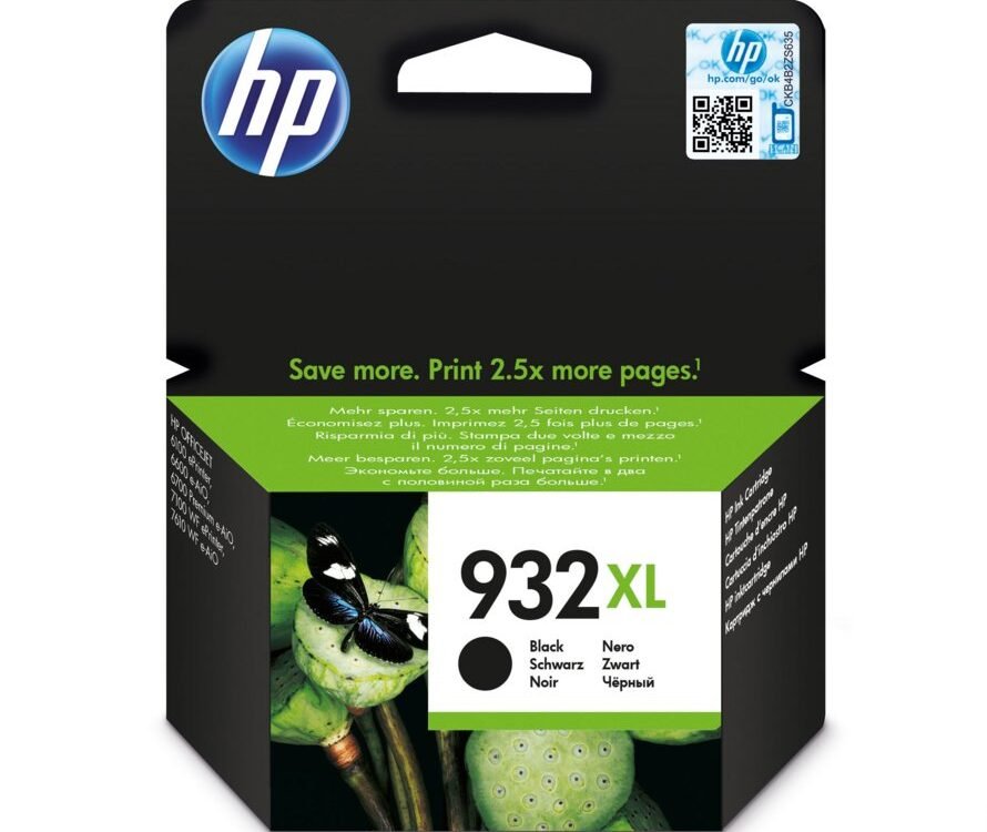 HP 932XL | Originele High-Capacity Zwarte Inktcartridge