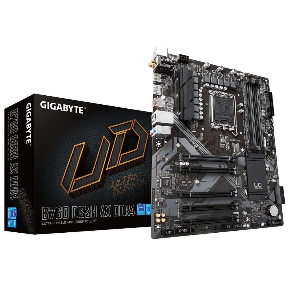 Gigabyte B760 DS3H AX WIFI | Socket LGA 1700 | Intel B760 | 4xDDR4 | ATX | Moederbord - Afbeelding 7