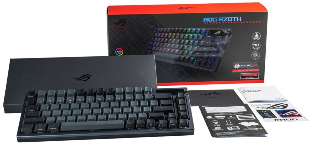 ASUS ROG Azoth RGB | ROG NX Red Draadloos Gaming Toetsenbord | QWERTY US - Afbeelding 6