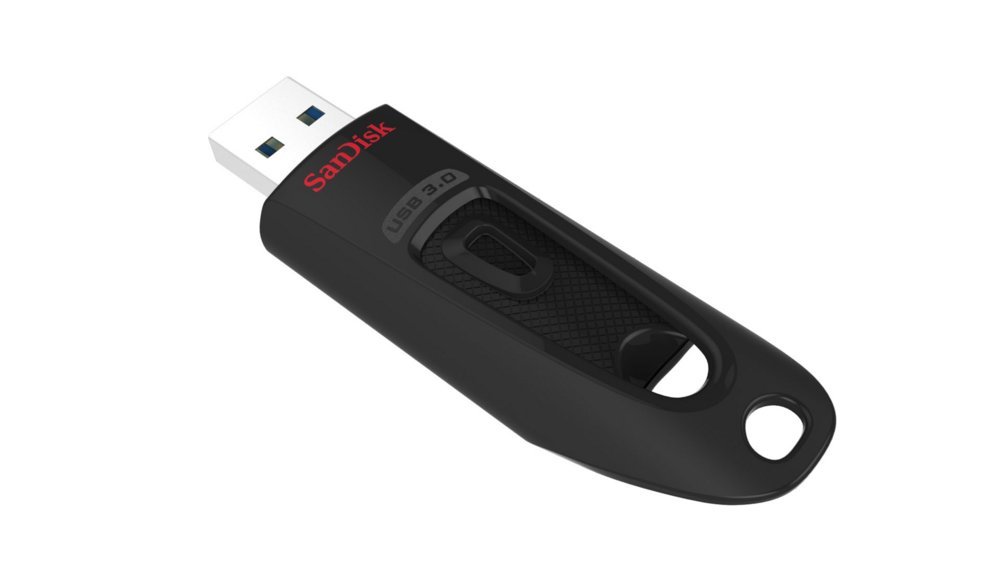 SanDisk Cruzer Ultra | 256GB USB-A 3.2 Flash Drive | Zwart
