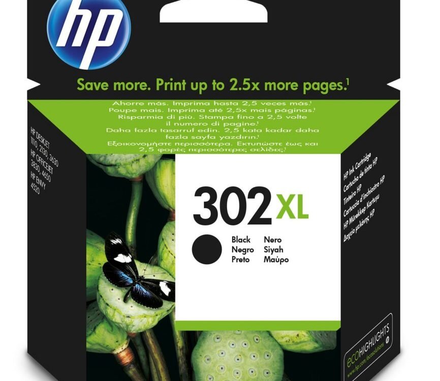 HP 302XL | Originele High-Capacity Zwarte Inktcartridge