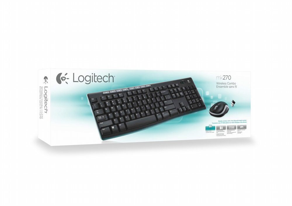 QWERTZ | Logitech MK270 | Draadloze Muis en Toetsenbordcombo | QWERTZ - Afbeelding 6