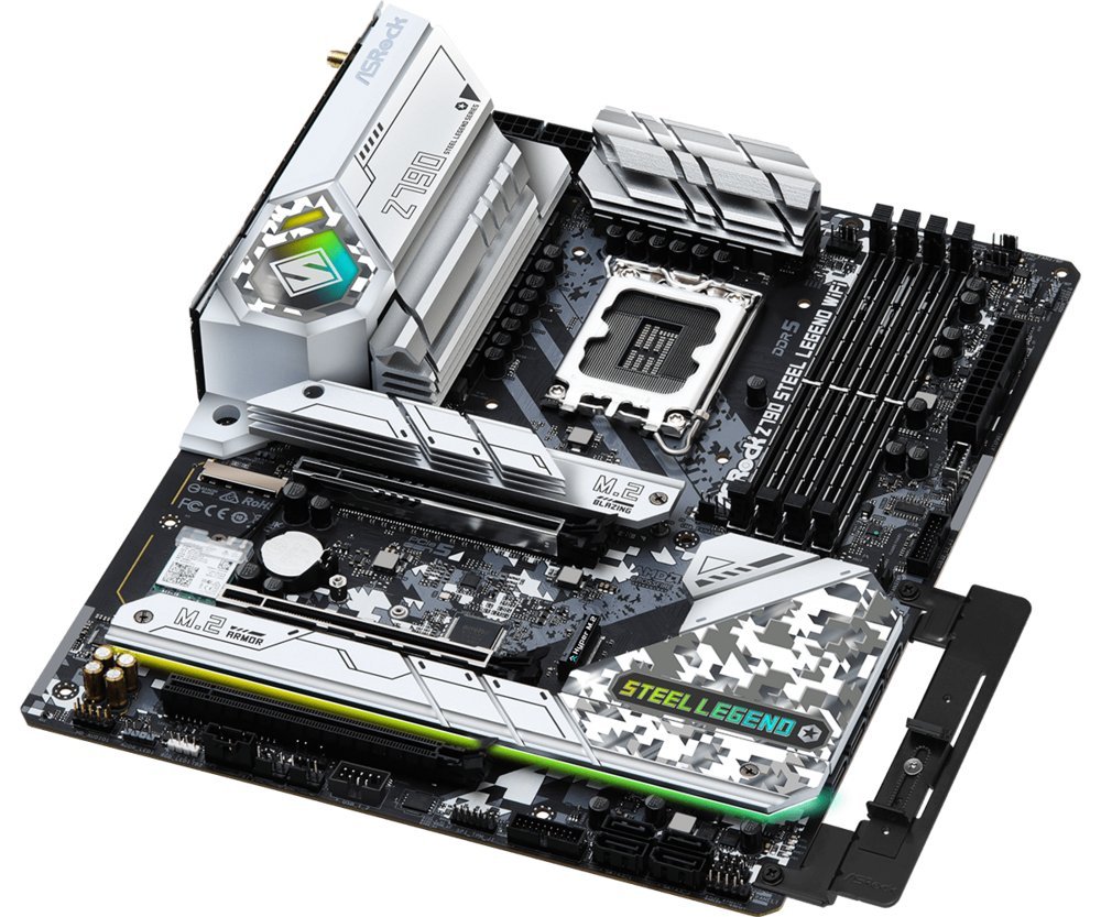 Asrock Z790 Steel Legend WiFi | Socket LGA 1700 | Intel Z790 | 4xDDR5 | ATX | Moederbord - Afbeelding 4