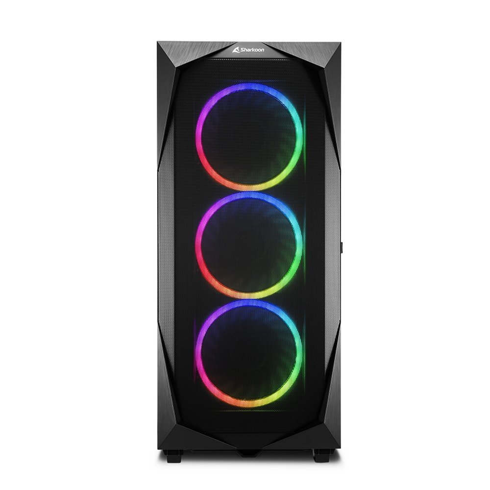 Sharkoon REV300 RGB | Tower Case | Zwart - Afbeelding 3