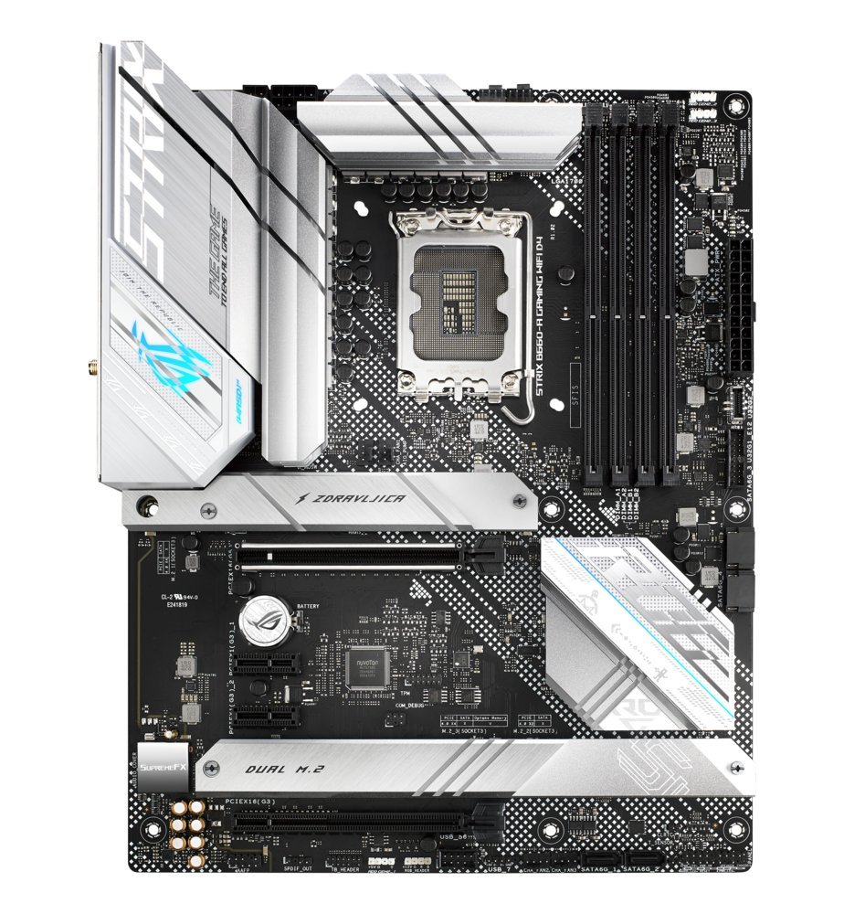 ASUS ROG STRIX B660-A GAMING WIFI D4 | Socket LGA 1700 | Intel B660 | 4xDDR4 | ATX | Moederbord