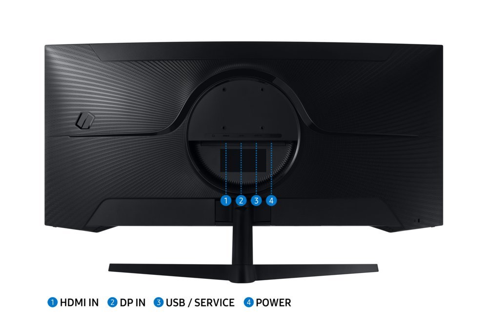 Samsung Odyssey C34G55TWWP 34" | 3440 x 1440 VA | 165Hz | Curved Gaming Monitor - Afbeelding 20
