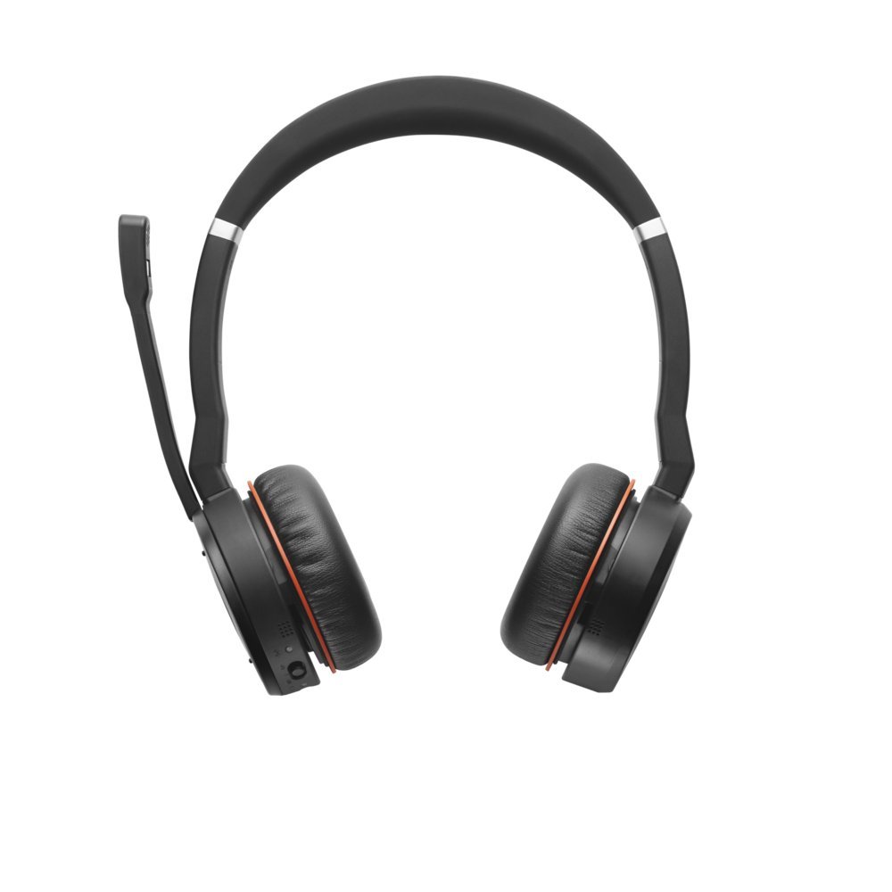 Jabra Evolve 75 | Draadloze On-ear Headset met ANC | USB Receiver | Oplaadstation | Zwart - Afbeelding 4