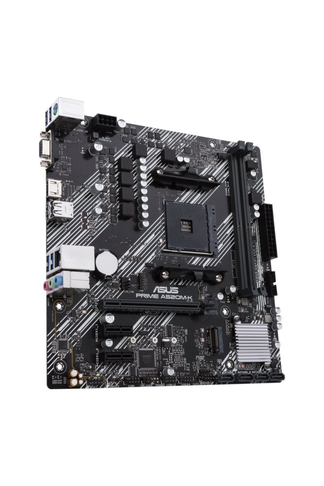 ASUS PRIME A520M-K | Socket AM4 | AMD A520M-K | 2xDDR4 | Micro-ATX | Moederbord - Afbeelding 5