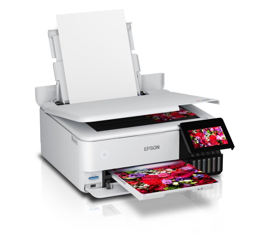 Epson EcoTank ET-8500 | All-in-One Inkjetprinter | 6-Kleuren Inktsysteem | A4 | Wi-Fi | Wit - Afbeelding 12