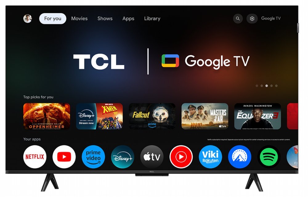 TCL 65P79K | 65" 4K Ultra HD QLED Smart TV | Google TV | Dolby Vision | 60Hz (2025) - Afbeelding 3