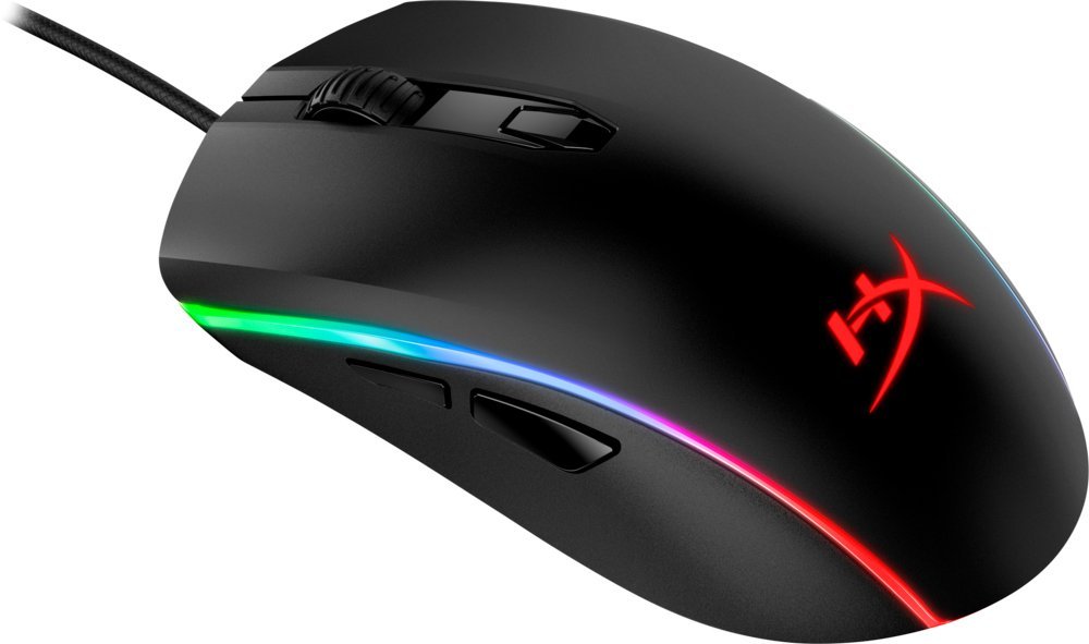 HyperX Pulsefire Surge | Bekabelde Gaming Muis | Rechtshandig | USB-A | 16000 DPI | Zwart - Afbeelding 4