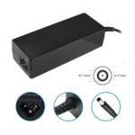 Voor Dell 90W Notebookadapter | 19.5V | Center pin | Zwart