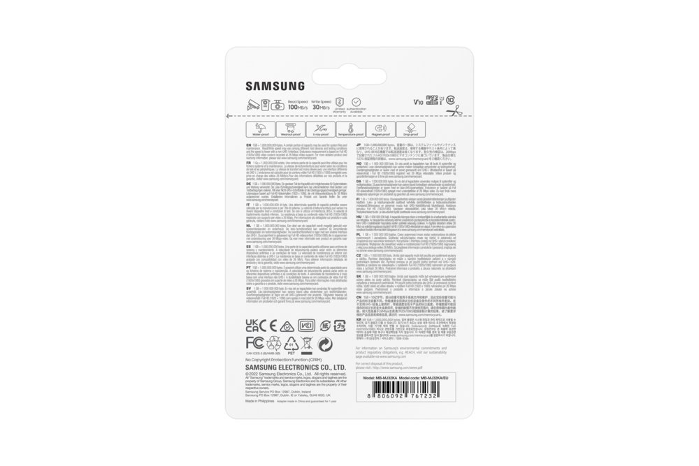Samsung EVO Plus | MicroSDHC | 32GB | Class 10 | UHS-I U1 - Afbeelding 10