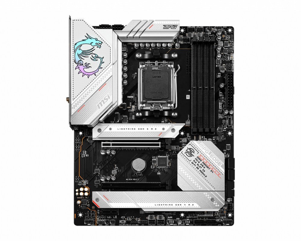 MSI MPG B650 EDGE WIFI | Socket AM5 | AMD B650 | 4xDDR5 | ATX | Moederbord