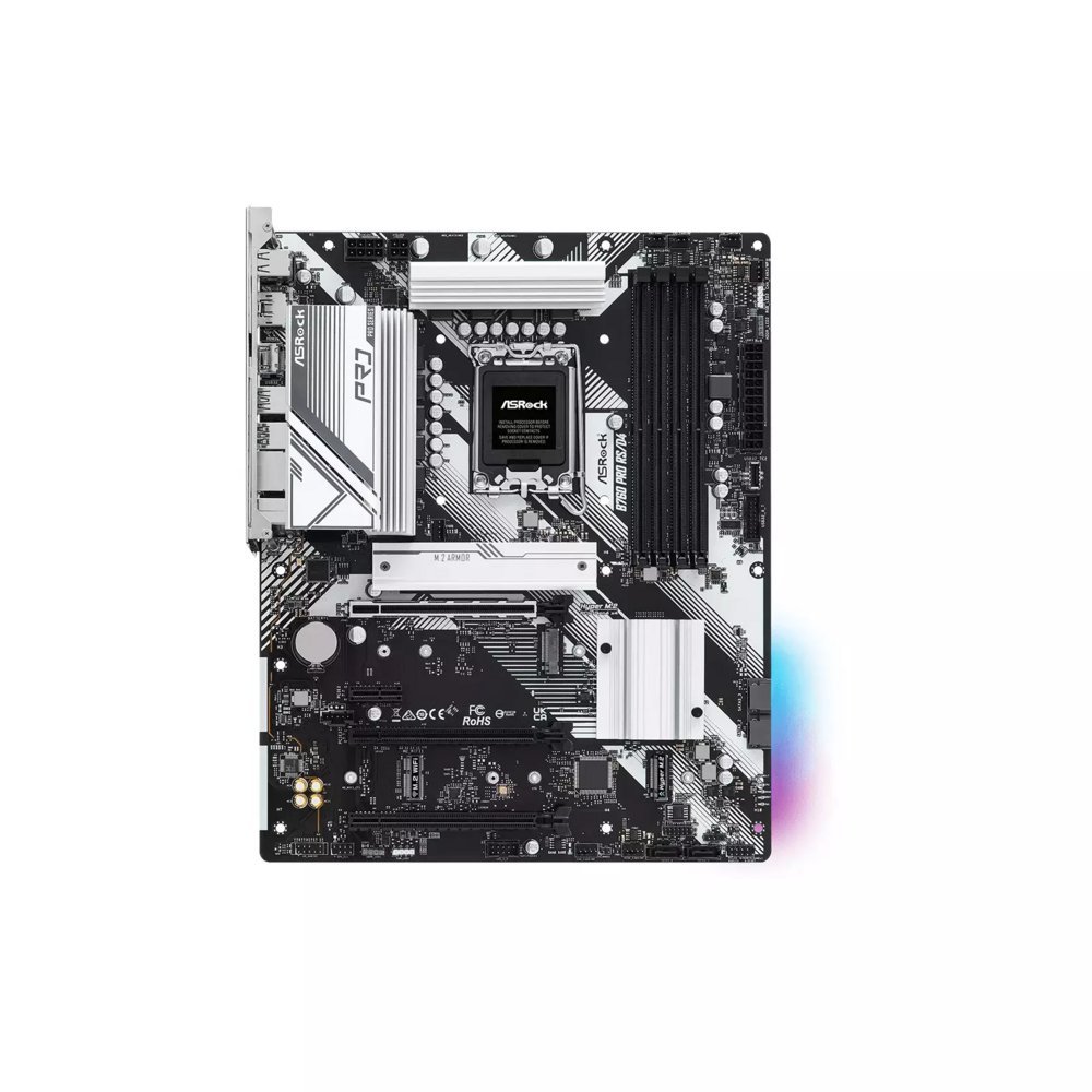 Asrock B760 Pro RS/D4 | Socket LGA 1700 | Intel B760 | 4xDDR4 | ATX | Moederbord