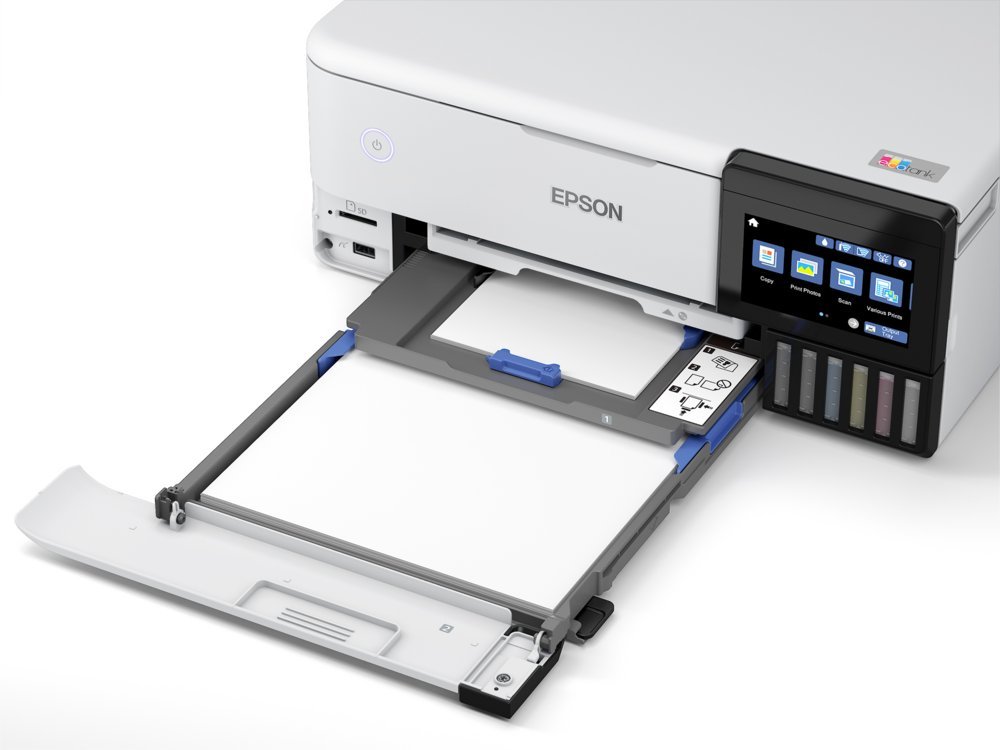 Epson EcoTank ET-8500 | All-in-One Inkjetprinter | 6-Kleuren Inktsysteem | A4 | Wi-Fi | Wit - Afbeelding 6