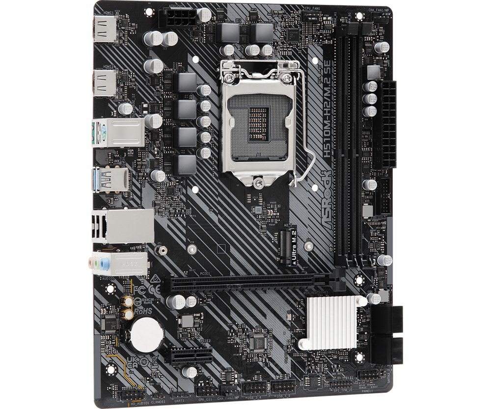 Asrock H510M-H2/M.2 SE | Socket LGA 1200 | Intel H470 | 2xDDR4 | Micro-ATX | Moederbord - Afbeelding 5