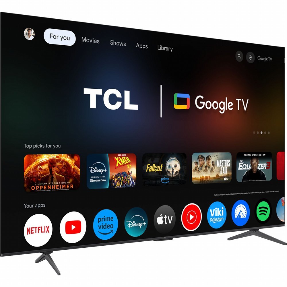 TCL 85P8K | 85" 4K Ultra HD QLED DLED Smart TV | Google TV | Dolby Vision | 144Hz (2025) - Afbeelding 6