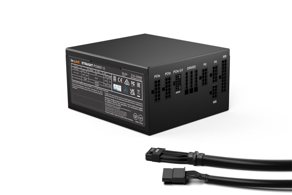 be quiet! BN338 | 1000 Watt Platinum ATX 3.0 PSU | Modulair | Power Supply | Voeding - Afbeelding 3