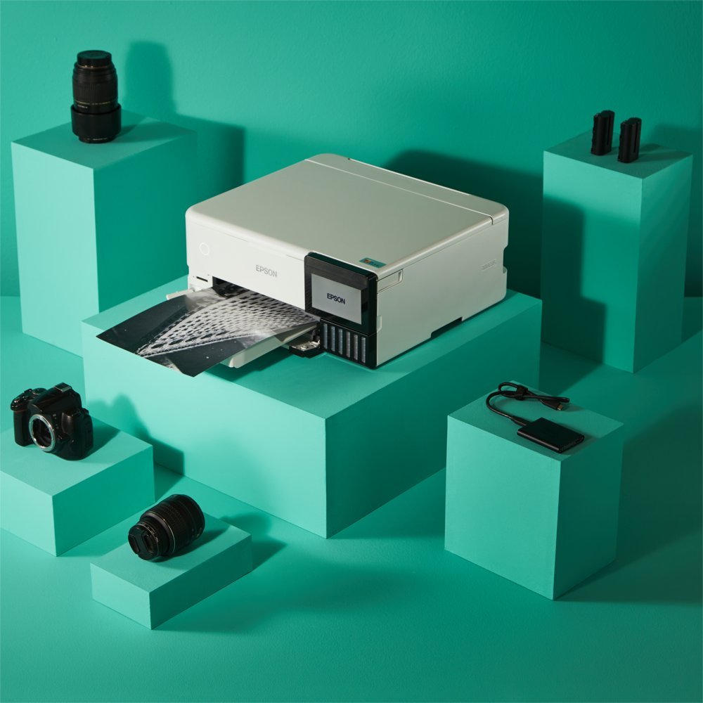 Epson EcoTank ET-8500 | All-in-One Inkjetprinter | 6-Kleuren Inktsysteem | A4 | Wi-Fi | Wit - Afbeelding 16