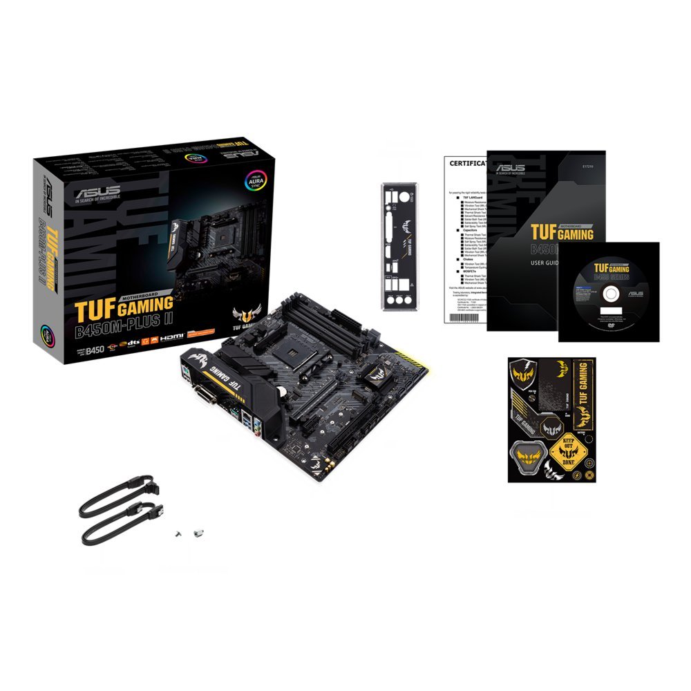 ASUS TUF Gaming B450M-Plus II | Socket AM4 | AMD B450 | 4xDDR4 | Micro-ATX | Moederbord - Afbeelding 6