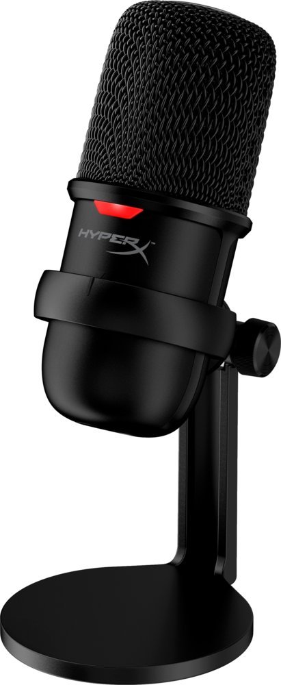 HyperX SoloCast | USB Condensator Gaming Microfoon | 24-bit/96kHz | Tap-to-Mute | Cardioïde | Zwart - Afbeelding 9