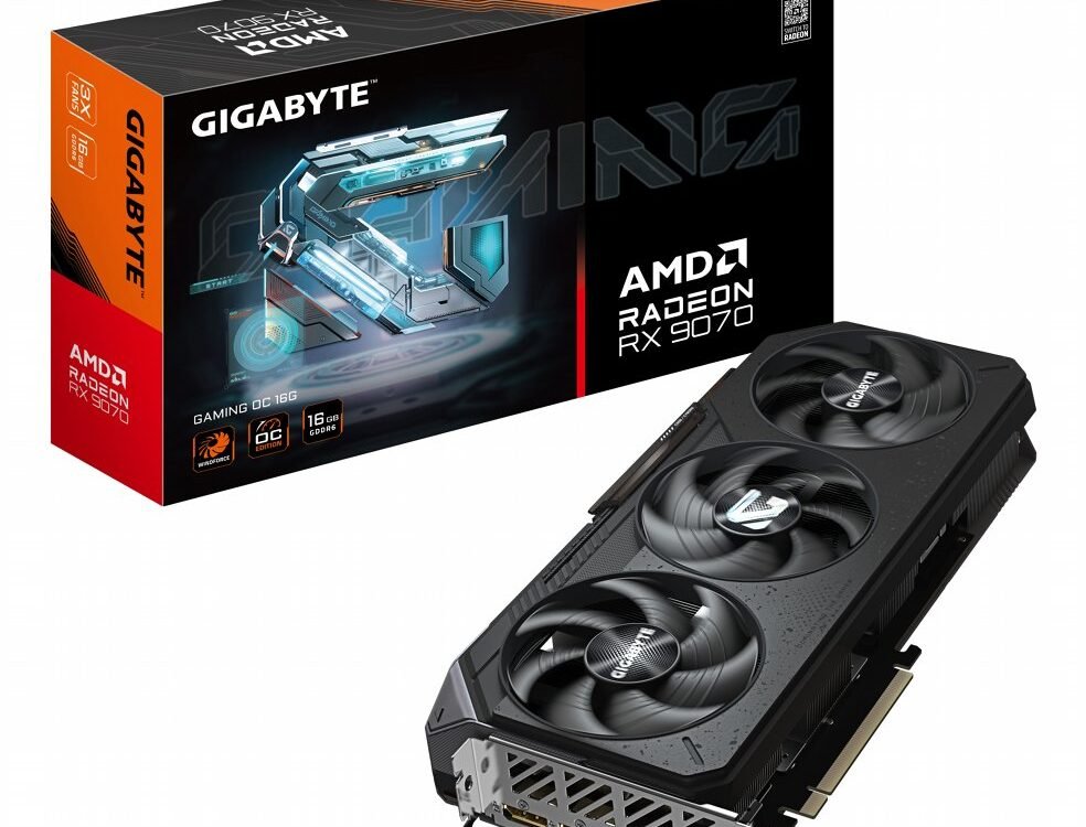Gigabyte Radeon RX 9070 Gaming OC | 16GB GDDR6 VRAM | 4K Gaming | Videokaart | GPU | AMD