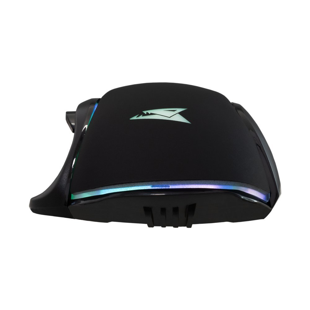Baracuda PIRANHA RGB | Bedrade Gaming Muis | USB-A | 7200 DPI | Zwart - Afbeelding 4