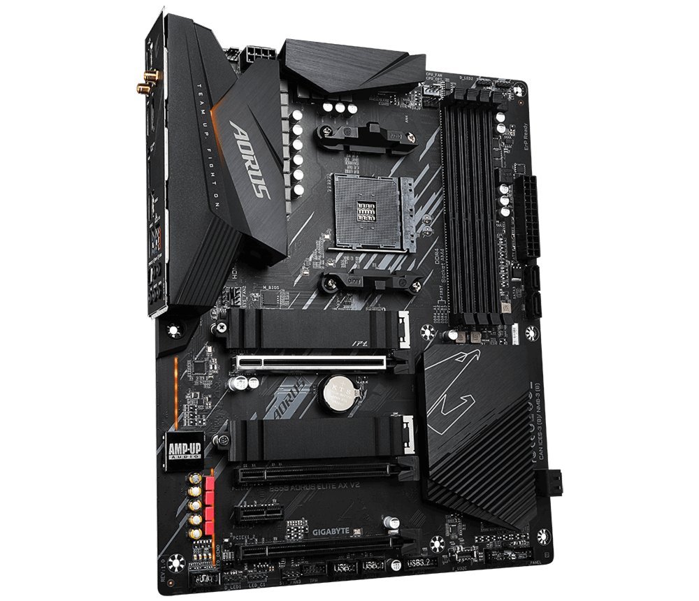 Gigabyte B550 AORUS ELITE AX V2 | Socket AM4 | AMD B550 | 4xDDR4 | ATX | Moederbord - Afbeelding 4