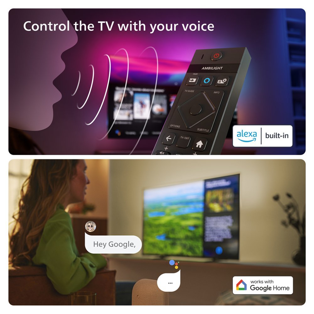 Philips The One 55PUS8949 | 55" 4K Ultra HD LED Ambilight Smart TV | Titan OS | Dolby Vision | AI Sound | 144Hz - Afbeelding 10